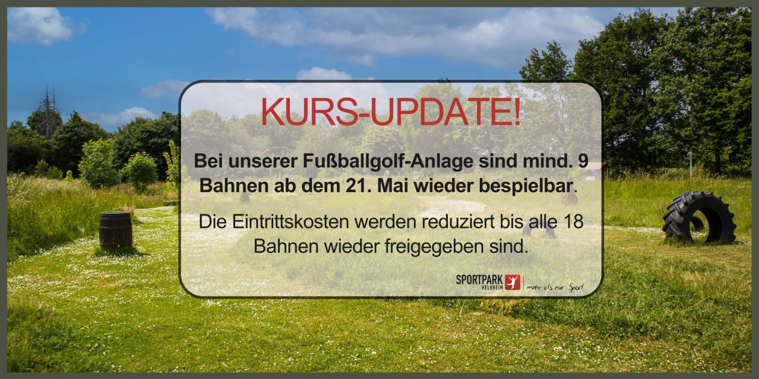 Kurs Update Fußballgolf